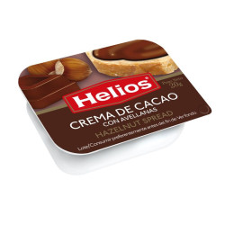 CREMA DE CACAO Y AVELLANAS PORCIONES CAJA 120un 20g